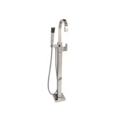 Secant Freestanding Exposed Tub & Hand Shower Set