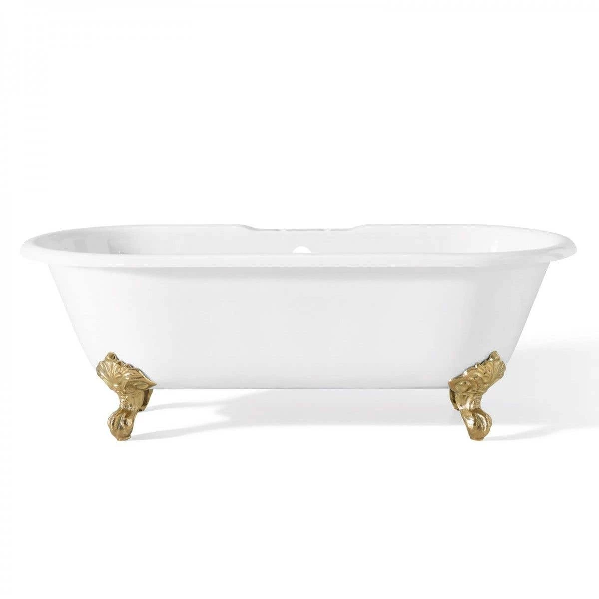 Regal Double Ended Cast Iron Clawfoot Tub - Rim Faucet Drillings 6 Regal Double Ended Cast Iron Clawfoot Tub - Rim Faucet Drillings - Image 4