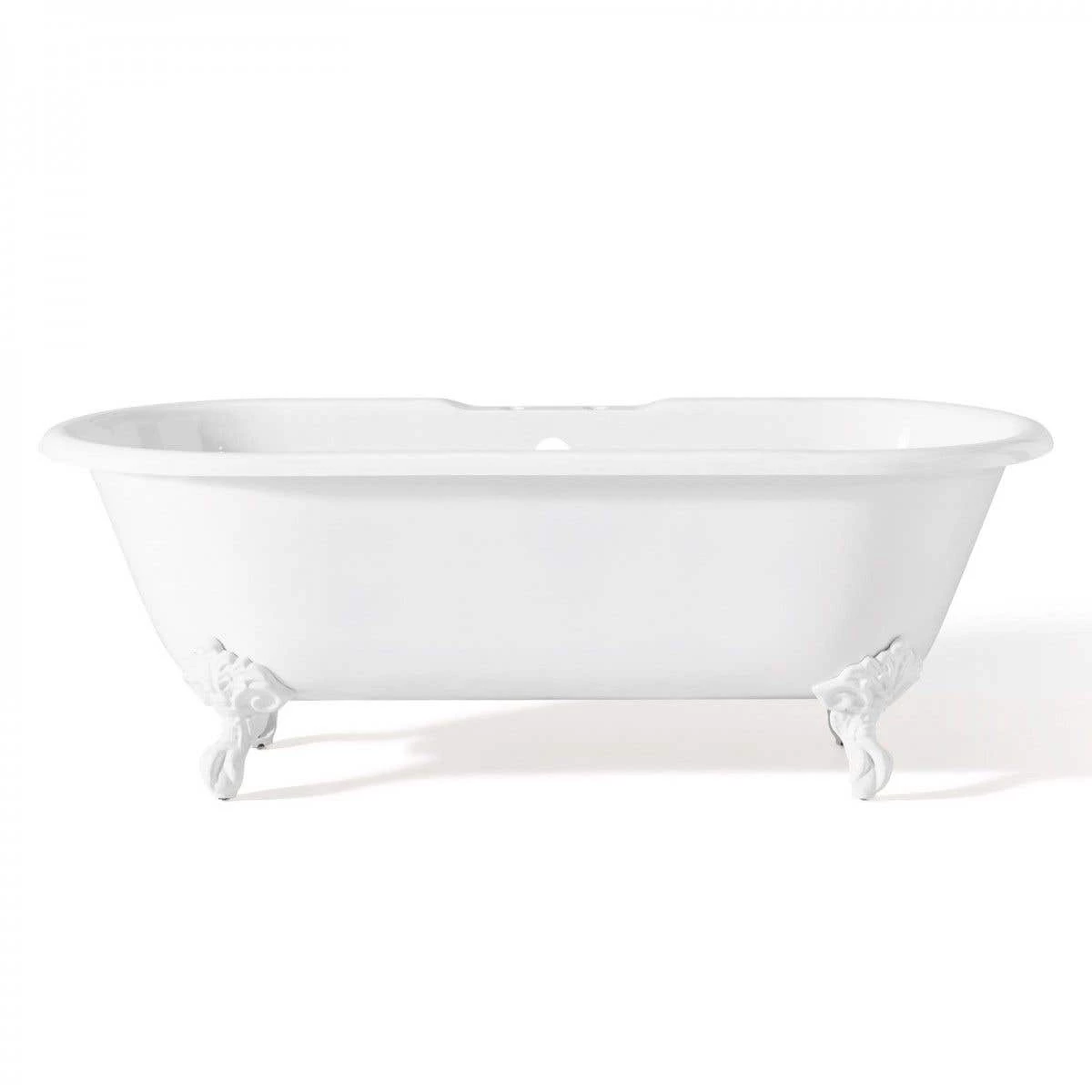 Regal Double Ended Cast Iron Clawfoot Tub - Rim Faucet Drillings 7 Regal Double Ended Cast Iron Clawfoot Tub - Rim Faucet Drillings - Image 5