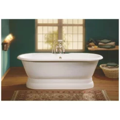 Regal Cast Iron Pedestal Tub