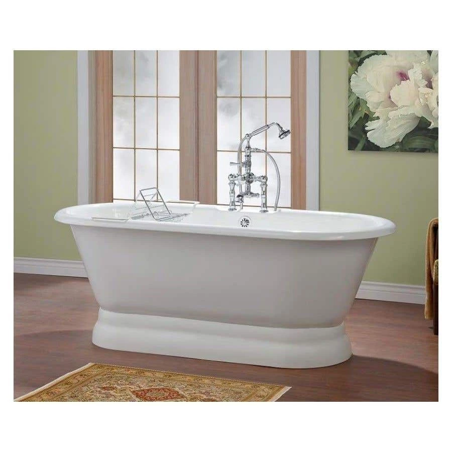 Regal Cast Iron Pedestal Tub - No Faucet Drillings 6 Regal Cast Iron Pedestal Tub - No Faucet Drillings - Image 4