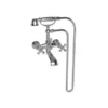 Aylesbury Wall Mount Exposed Tub And Hand Shower Set - Cross Handles -VINTAGE TUB Store 2400 4282 01 S