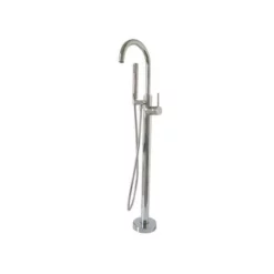 Priya Freestanding Exposed Tub & Hand Shower Set