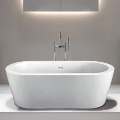 Marion Acrylic Double Ended Freestanding Tub - No Faucet Drillings -VINTAGE TUB Store 2ae47784f53f5a644eebc16c00448e5a4bfdef5b dxm6rz9eczyiqvnt