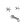 Metropole Wall Mount Tub Faucet - Cross Handles -VINTAGE TUB Store 3 1225 S