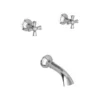Aylesbury Wall Mount Tub Faucet - Cross Handle 1 Aylesbury Wall Mount Tub Faucet - Cross Handle -VINTAGE TUB Store 3 2405 S