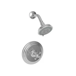 Astor Balanced Pressure Shower Trim Set - Cross Handle