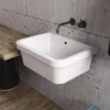 Porcelain Wall Mount Utility Sink -VINTAGE TUB Store 3001 life angle 4nmk3wimtv10krfp