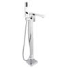 Square Free Standing Tub Filler With Hand Shower -VINTAGE TUB Store 7560 CH S