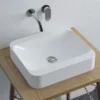 Bellini Vessel Bathroom Sink - White 1 Bellini Vessel Bathroom Sink - White -VINTAGE TUB Store B8911