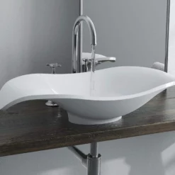 Corelli Vessel Bathroom Sink - White