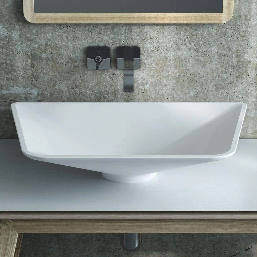 Firenzi Vessel Bathroom Sink - White 3 Firenzi Vessel Bathroom Sink - White
