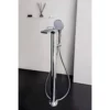 Bollicine Floor Mounted Tub Filler With Handshower - Chrome 2 Bollicine Floor Mounted Tub Filler With Handshower - Chrome -VINTAGE TUB Store BOLLICINE F 190 CP