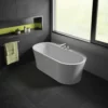 OPUS Libretto Acrylic Double Ended Freestanding Tub - No Faucet Drillings -VINTAGE TUB Store BZLI31 18 S