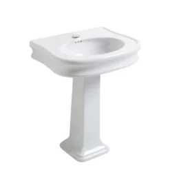 Isabella China Large Traditional Pedestal Sink
