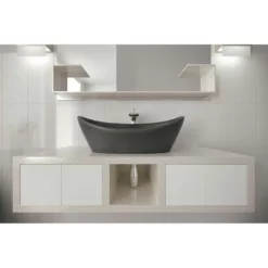 Luna Aquatex Oval Vessel Bathroom Sink