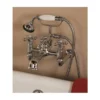 *Limited Quantity Available* Bathroom Wall Mount Clawfoot Tub Faucet With Handshower - 7 Inch Centers -VINTAGE TUB Store P0905C S