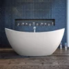 Purescape 171 72 Inch Freestanding Solid Surface Bathtub