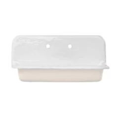 36 Inch Cast Iron High Back Farm Sink -VINTAGE TUB Store RMCASTSINK36 BI