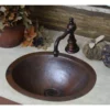 Classic Collection 15 Inch Bath Sink - Antique