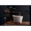 True Ofuro Tranquility 51 Inch Heated Freestanding Stone Japanese Bathtub - White -VINTAGE TUB Store TRUE OFURO WHT TRANQ