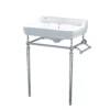 Victoriahaus 24 Inch Console Bathroom Sink -VINTAGE TUB Store WHV024 L33 S