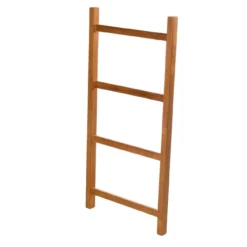 47 Inch Teak Towel Ladder With 4 Bars -VINTAGE TUB Store acc523 02 ixozlyg6zytocfeg