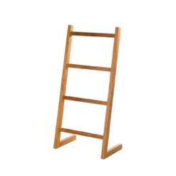 47 Inch Teak Self-Standing Towel Ladder With 4 Bars 9 47 Inch Teak Self-Standing Towel Ladder With 4 Bars -VINTAGE TUB Store acc525 01 363v3n1p2vbwvwwt