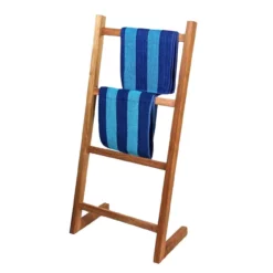 47 Inch Teak Self-Standing Towel Ladder With 4 Bars 11 47 Inch Teak Self-Standing Towel Ladder With 4 Bars -VINTAGE TUB Store acc525 04 7eyux2igguboo0nb