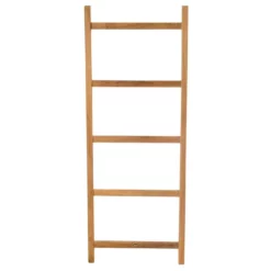 59 Inch Teak Towel Ladder With 5 Bars -VINTAGE TUB Store acc539 04 lo6pa5c1kyfrwtca