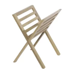 Teak Towel & Magazine Holder