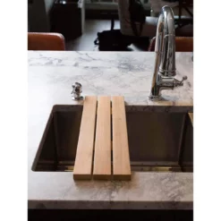 Coach 18 Inch Teak Kitchen Sink Caddy