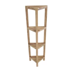 Fiji 50 Inch Teak Corner Shelf 4 Tiers -VINTAGE TUB Store acc610 03 rtknuqlocxb5fx7n