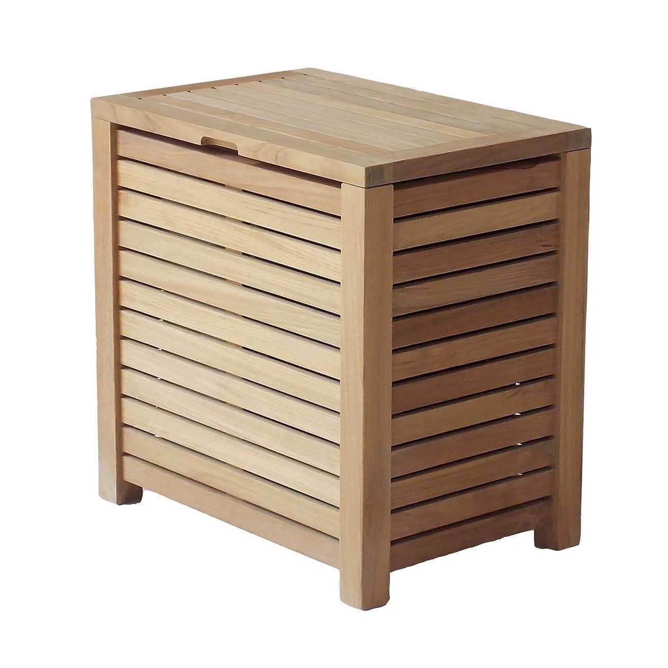Teak Laundry Towel Box Hamper With 2 Sacks 3 Teak Laundry Towel Box Hamper With 2 Sacks
