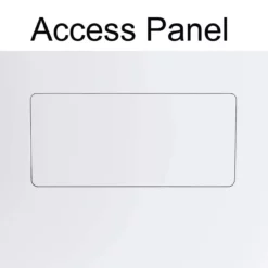 Hudson Acrylic Double Ended Freestanding Tub Package -VINTAGE TUB Store access panel orbxyrhiikqfm8ui