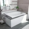 Alydar I 60 Inch Acrylic Drop-in Universal Drain Bathtub - White 2 Alydar I 60 Inch Acrylic Drop-in Universal Drain Bathtub - White -VINTAGE TUB Store alydar i tub rs442 60w 42d 3avsrn3wvkqvyimu