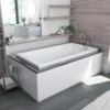 Ascot II 66 Inch Acrylic Drop-in Universal Drain Bathtub - White -VINTAGE TUB Store ascot ii tub rs442 66w 34d wzr0u2eny1mnpwek