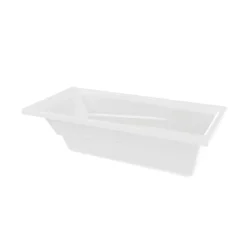 Ascot III 72 Inch Acrylic Drop-in Universal Drain Bathtub - White -VINTAGE TUB Store ascot iii tub shot02 gjbhru4h69ipogjx