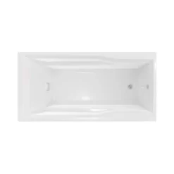 Ascot III 72 Inch Acrylic Drop-in Universal Drain Bathtub - White -VINTAGE TUB Store ascot iii tub shot03 u93biwvoakbutcjf