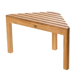 Coach 59 Inch Teak Shower Bench With Shelf -VINTAGE TUB Store ben514 01 zkxe2mfkt3e9ivbk