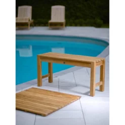 Coach 36 Inch Teak Shower Bench