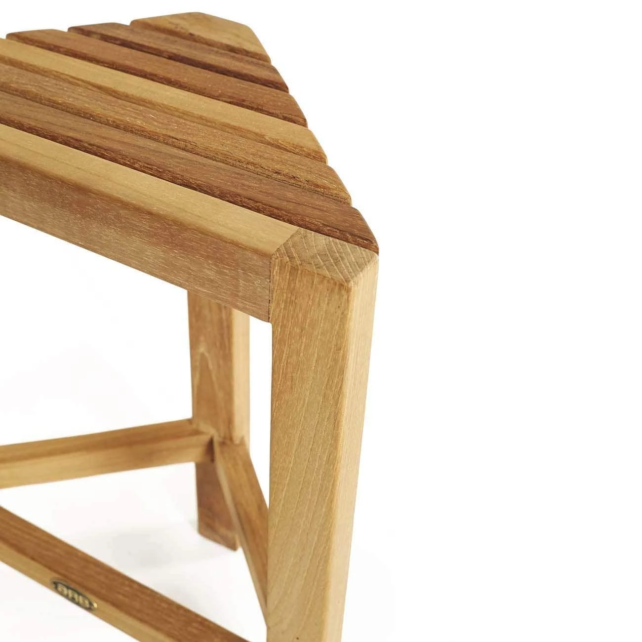 Fiji 15 Inch Teak Corner Footrest 8 Fiji 15 Inch Teak Corner Footrest - Image 6