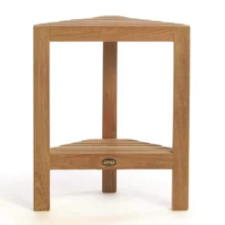 Fiji 15 Inch Teak Corner Footrest With Shelf -VINTAGE TUB Store ben557 03 djuhpheqhcpy1hox