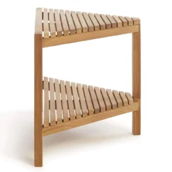 Fiji 31 Inch Teak Shower With Shelf -VINTAGE TUB Store ben558 02 ifrt6ckyw3xkzxdf