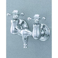 Wall Mount Tub Faucet - 3-3/8 Inch Centers