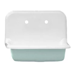 24 Inch Cast Iron High Back Farm Sink