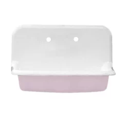 30 Inch Cast Iron High Back Farm Sink -VINTAGE TUB Store castsink30 lp