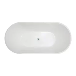 Chloe Acrylic Double Ended Freestanding Tub - No Faucet Drillings 18 Chloe Acrylic Double Ended Freestanding Tub - No Faucet Drillings -VINTAGE TUB Store chloe c top 1