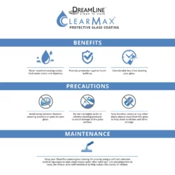 DreamLine Enigma Air 56-60 In. W X 62 In. H Frameless Sliding Tub Door 24 DreamLine Enigma Air 56-60 In. W X 62 In. H Frameless Sliding Tub Door -VINTAGE TUB Store clearmax maintenance chart v2 zlnwoeo6iwyozhce 1