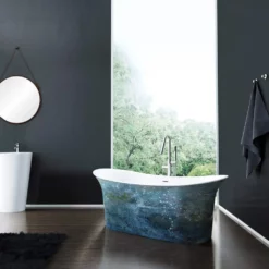 A&E BATH & SHOWER Cyclone 66 Inch Acrylic Seamless Freestanding Tub -VINTAGE TUB Store cyclone pnt 1